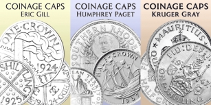 COINAGE CAPS Font Download