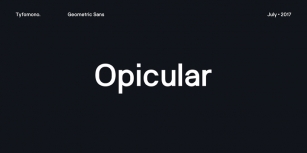 TF Opicular Font Download