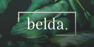 Belda Font Download