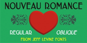 Nouveau Romance JNL Font Download