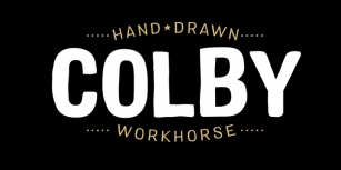 Colby Font Download