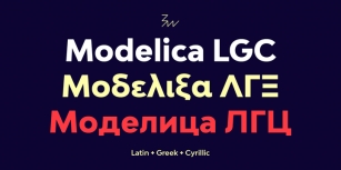 Bw Modelica LGC Font Download