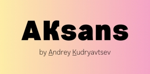 AKsans Font Download