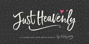 Just Heavenly Font Download
