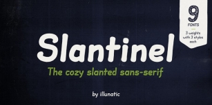 Slantinel Font Download