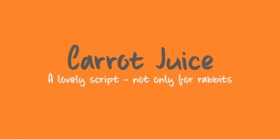 Carrot Juice Font Download