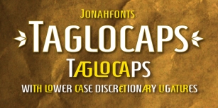 Taglocaps Font Download