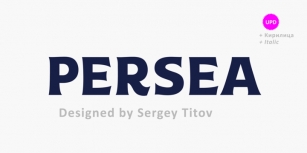 Persea SST Font Download