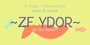 ZF Ydor Font Download