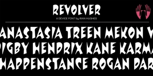 Revolver Font Download