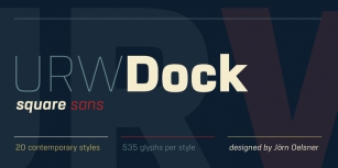 URW Dock Font Download