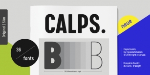 Calps Font Download