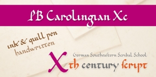 PB Carolingian Xc Font Download