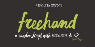 Freehand Brush Font Download