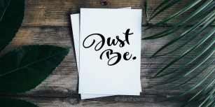 Just Be Font Download