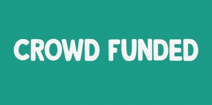 Crowd Funded Font Download