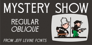 Mystery Show JNL Font Download