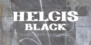 Helgis Black Font Download
