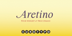 Aretino Font Download