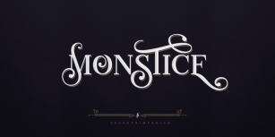 Monstice Font Download