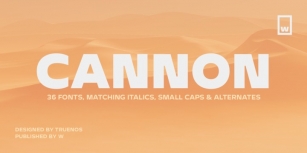Cannon Font Download