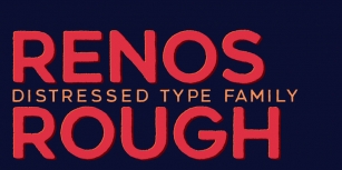 Renos Rough Font Download
