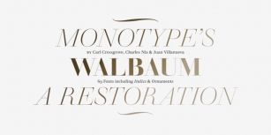 Walbaum Font Download