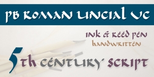 PB Roman Uncial Vc Font Download