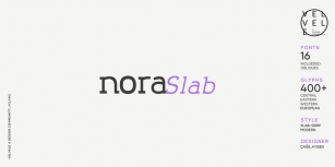 Nora Slab Font Download
