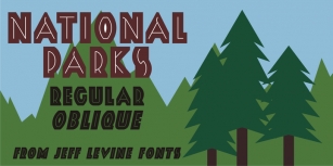 National Parks JNL Font Download