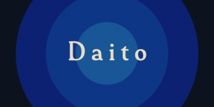 Daito Font Download