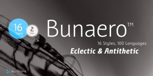 Bunaero Font Download