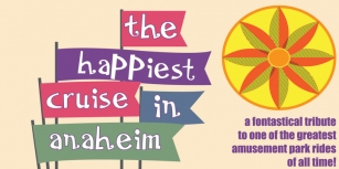 The Happiest Cruise In Anaheim Font Download