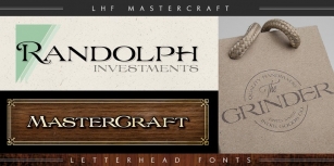 LHF Mastercraft Font Download