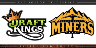 LHF Boston Truckstyle Font Download