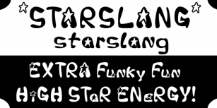 Starslang Font Download