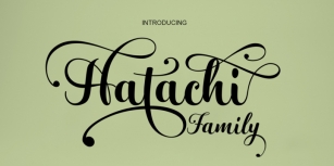 Hatachi Font Download