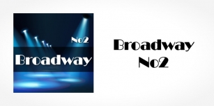 Broadway No2 Font Download