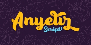 Anyelir Script Font Download