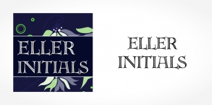 Eller Initials Font Download