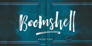 Boomshell Brush Font Download