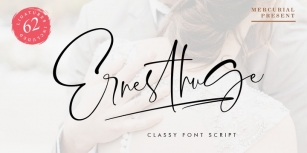 Ernesthuge Font Download