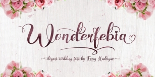 Wonderfebia Font Download