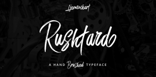 Rushtard Brush Font Download