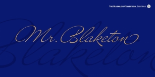 Mr Blacketon Pro Font Download
