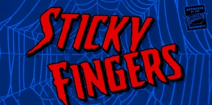 Sticky Fingers Font Download