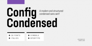 Config Condensed Font Download