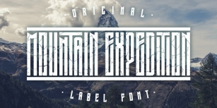Mountain Expedition Font Download