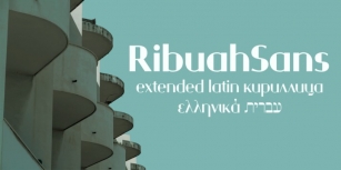 Ribuah Sans Font Download