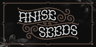 Anise Seeds Font Download